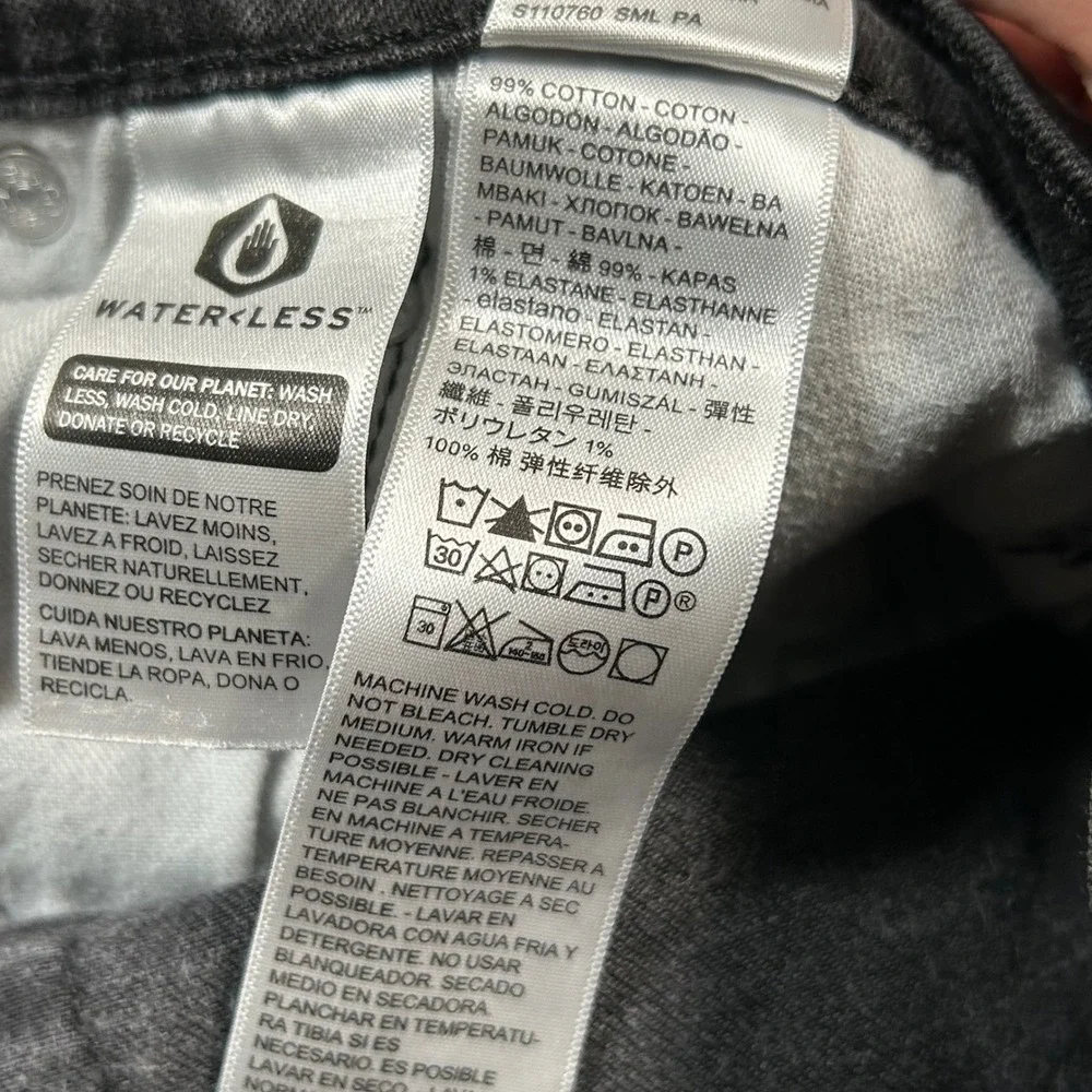 Levi's 541 Athletic Taper Jeans 34x36 Fits (34X34) Black Denim Stretch Mens